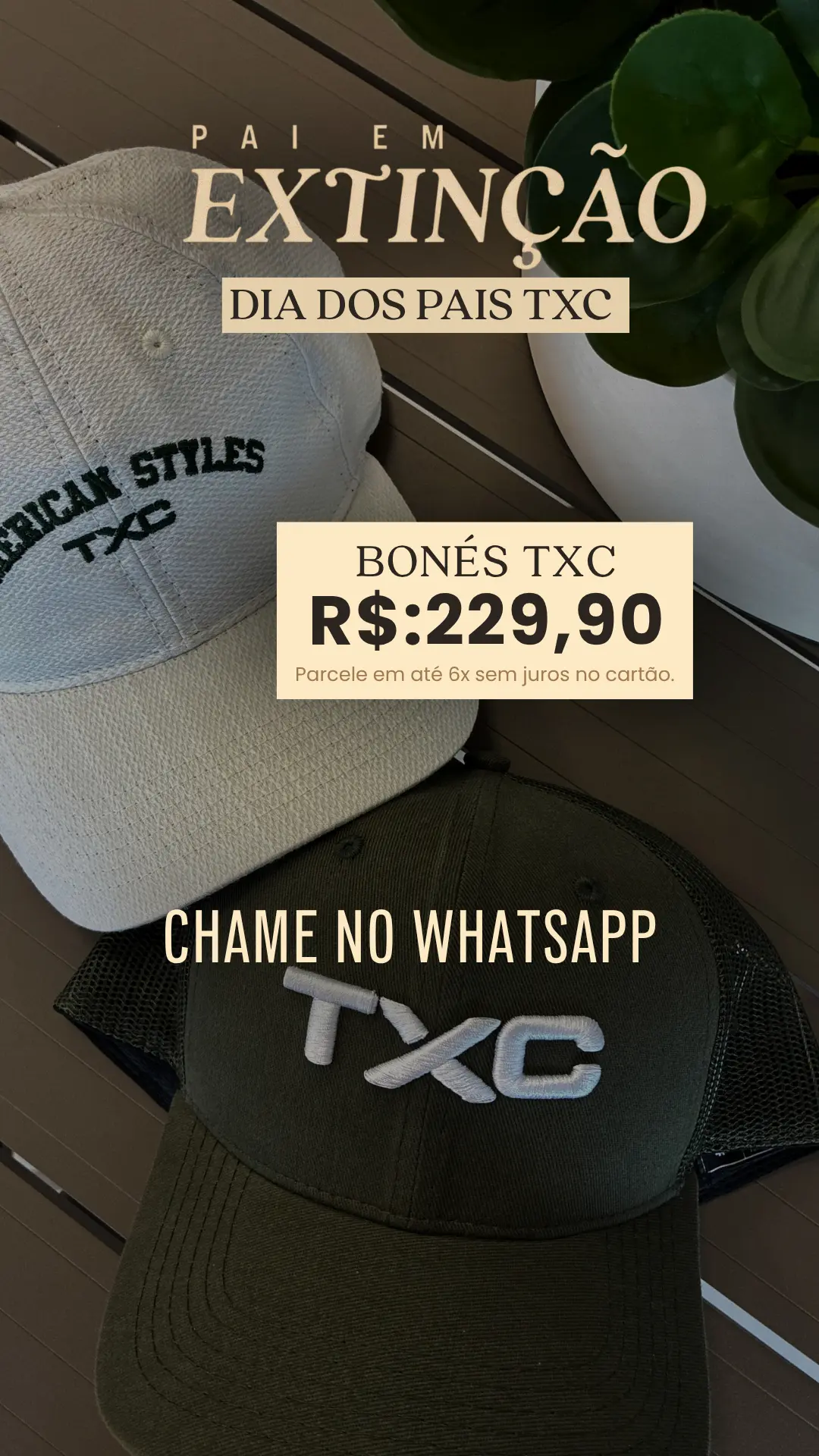 Campanha Pai em Extinção TXC 2