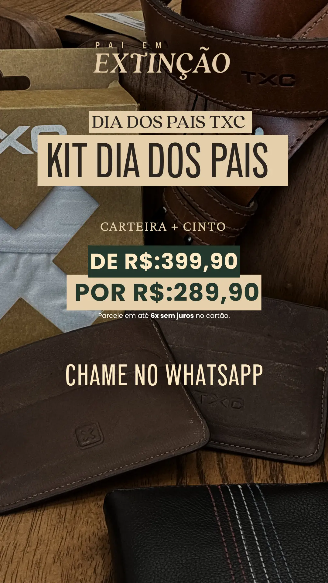 Carteira + Cinto TXC