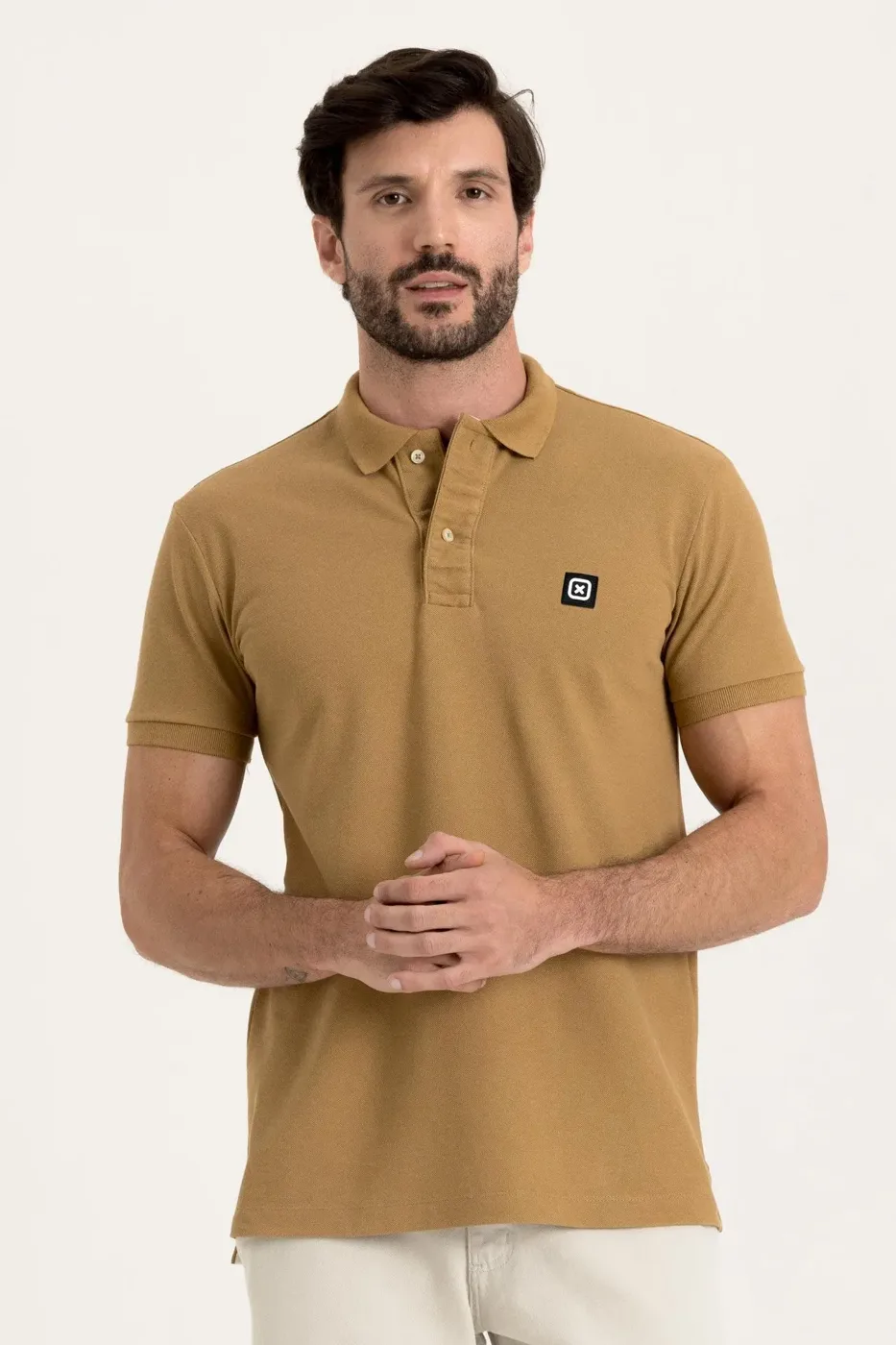Polo Piquet Mostarda — TXC Querência