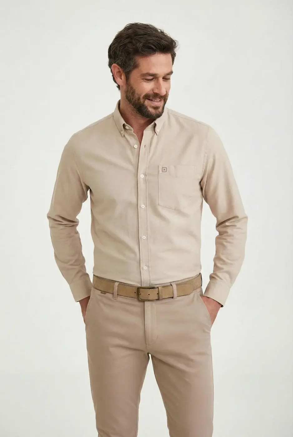 Camisa ML Tricoline — TXC Querência